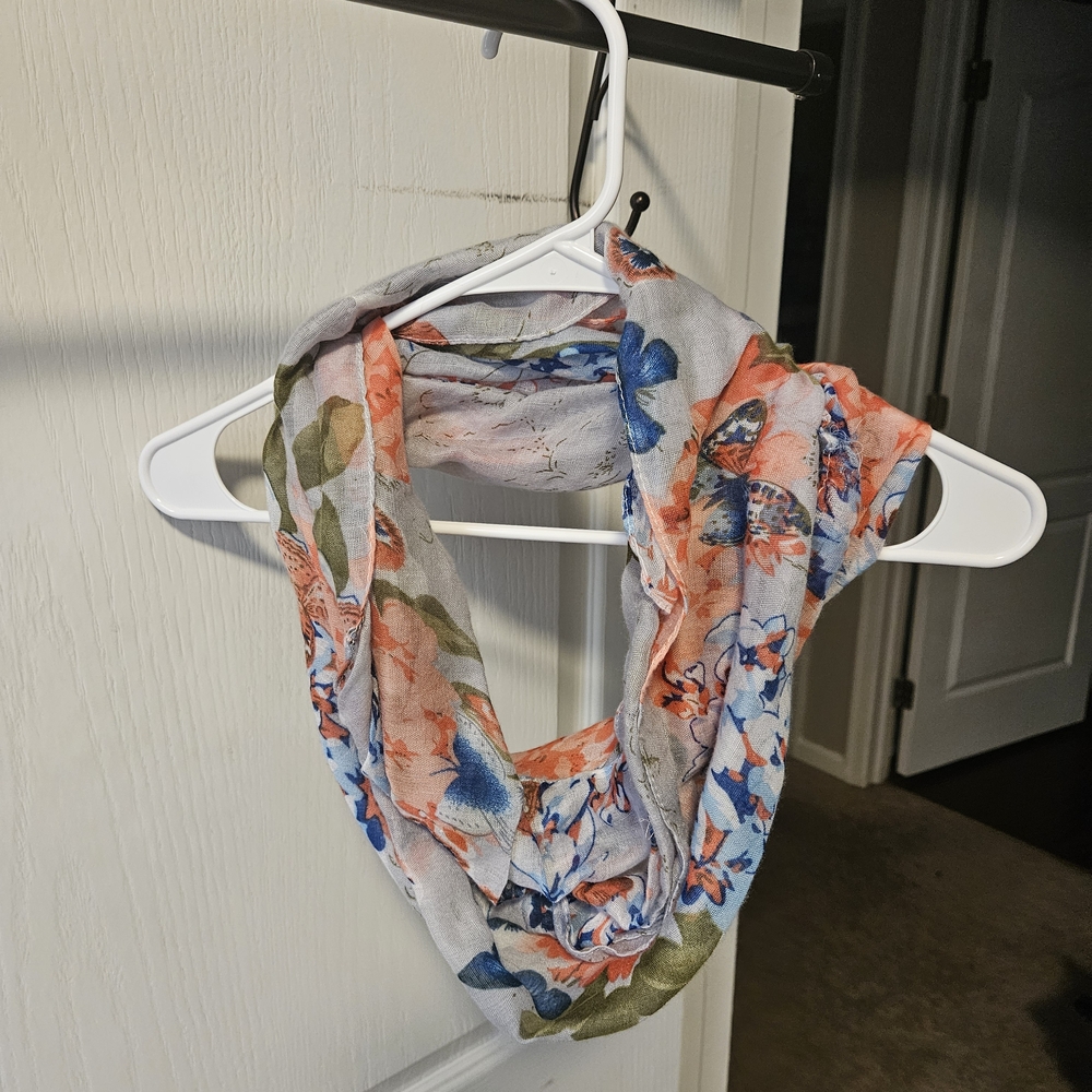Floral Multicolor Scarf